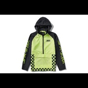 VANS Mens Off The Wall Checkered Windbreaker